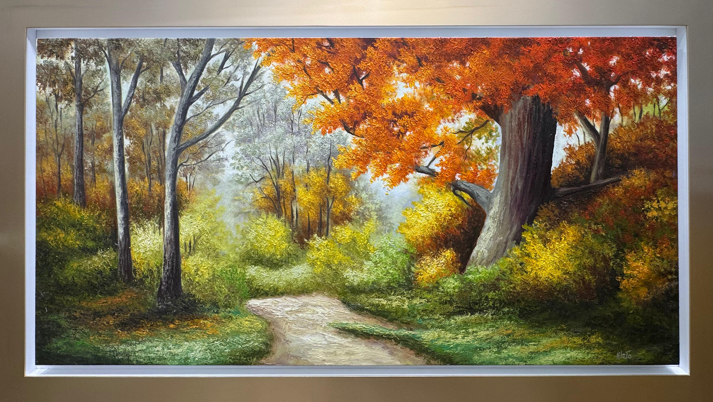 Paisaje tarde de Otoño